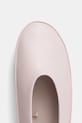 Boty Kožené baleríny Calvin Klein BALLERINA MARY JANE STRAP LTH HW0HW02656 růžová