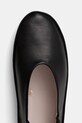 Δερμάτινες μπαλαρίνες Calvin Klein BALLERINA MARY JANE STRAP LTH μαύρο HW0HW02656