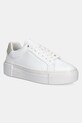 Calvin Klein sportcipő FF CUPSOLE LACE UP LTH platformos fehér HW0HW02570