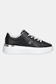 Kožne tenisice Tommy Hilfiger TH FASHION COURT SNEAKER FW0FW08631 crna AW25
