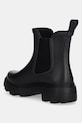 Scarpe Tommy Hilfiger stivali di gomma RUBBER FLAG CLEATED RAINBOOT FW0FW08637 nero