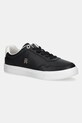 Tommy Hilfiger sneakersy skórzane ESSENTIAL ELEVATED COURT SNEAKER płaska czarny FW0FW08680