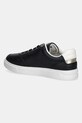 Obuwie Tommy Hilfiger sneakersy skórzane ESSENTIAL ELEVATED COURT SNEAKER FW0FW08680 czarny
