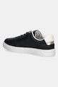 Obuwie Tommy Hilfiger sneakersy skórzane ESSENTIAL ELEVATED COURT SNEAKER FW0FW08680 czarny