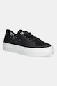 Кеди Tommy Hilfiger VULC EMBROIDERED SNEAKER імітація лицьової шкіри чорний FW0FW08685
