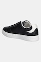 Obuwie Tommy Hilfiger sneakersy skórzane CASUAL CUPSOLE SNEAKER FW0FW08689 czarny