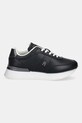 Tommy Hilfiger sneakersy skórzane CHIC FASHION RUNNER FW0FW08695 czarny AW25