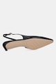 Kožené lodičky Tommy Hilfiger SQUARED TOE KITTEN SLINGBACK FW0FW08711 čierna