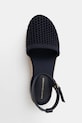 Espadrilky Tommy Hilfiger KNIT MESH ESPADRILLE PLATFORM námořnická modř FW0FW08743