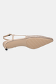 Tommy Hilfiger szpilki MONO SQUARED TOE KITTEN SLINGB FW0FW08746 beżowy