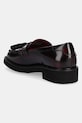 Cipők Tommy Hilfiger bőr mokaszin TASSEL SQUARISH TOE LTHR LOAFER FW0FW08749 burgundia