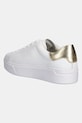 Cipők Tommy Hilfiger bőr sportcipő ESSENTIAL PLATFORM COURT SNEAKER FW0FW08756 fehér