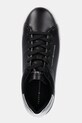 Tommy Hilfiger sneakers din piele ESSENTIAL PLATFORM COURT SNEAKER negru FW0FW08756