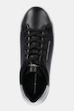 Tommy Hilfiger sneakersy skórzane ESSENTIAL PLATFORM COURT SNEAKER czarny FW0FW08756
