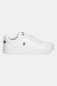 Tommy Hilfiger sneakersy skórzane ESSENTIAL ELEVATED COURT SNEAKER FW0FW08758 biały AW25