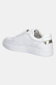 Obuwie Tommy Hilfiger sneakersy skórzane ESSENTIAL ELEVATED COURT SNEAKER FW0FW08758 biały