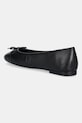 Obuv Kožené balerínky Tommy Hilfiger TOE CAP LEATHER BALLERINA FW0FW08759 čierna