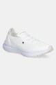 Tenisky Tommy Hilfiger TH KNIT RUNNER plochá biela FW0FW08813