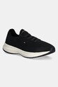 Αθλητικά Tommy Hilfiger TH KNIT RUNNER φλατ μαύρο FW0FW08813