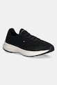 Αθλητικά Tommy Hilfiger TH KNIT RUNNER φλατ μαύρο FW0FW08813