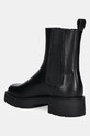 Παπούτσια Δερμάτινες μπότες τσέλσι Calvin Klein Jeans COMBAT MID CHELSEA BOOT HW LTH YW0YW01869 μαύρο