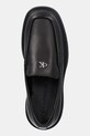 Mokasini Calvin Klein Jeans COMBAT LOAFER HW LTH črna YW0YW01862