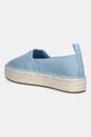 Obuwie Calvin Klein Jeans espadryle PLATFORM ESPADRILLE ML CS YW0YW01871 niebieski