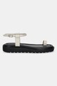 Sandále Calvin Klein Jeans ROPE TOE POST SANDAL LTH MG YW0YW01893 béžová AW25