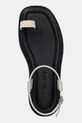 Calvin Klein Jeans sandały ROPE TOE POST SANDAL LTH MG beżowy YW0YW01893