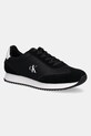 Αθλητικά Calvin Klein Jeans RUNNER LACEUP MG NYLON MIX υφασμάτινο μαύρο YW0YW01828