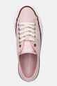 Tenisky Calvin Klein Jeans VULC FLATFORM CTN LOGO TAG růžová YW0YW01838