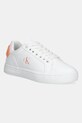 Usnjene superge Calvin Klein Jeans CLASSIC CUPSOLE RU PATCH LTH WN Raven bela YW0YW01845