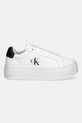Calvin Klein Jeans sneakers BOLD FLATF LOW LACE LTH YW0YW01878 alb AW25