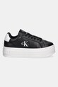 Calvin Klein Jeans sneakers BOLD FLATF LOW LACE LTH YW0YW01878 negru AW25