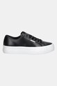 Tenisky Calvin Klein Jeans VULC FLATFORM LTH YW0YW01886 černá AW25
