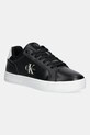 Tenisky Calvin Klein Jeans CLASSIC CUPSOLE MONO LTH WN přírodní kůže černá YW0YW01902