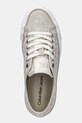 Calvin Klein Jeans sportcipő VULC FLATF JACQUARD AOP bézs YW0YW01965