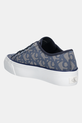Obuwie Calvin Klein Jeans sneakersy VULC FLATF JACQUARD AOP YW0YW01965 granatowy
