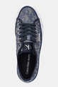 Calvin Klein Jeans sneakersy VULC FLATF JACQUARD AOP granatowy YW0YW01965