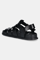 Παπούτσια Δερμάτινα σανδάλια Tommy Jeans TJW FISHERMAN PATENT SANDAL EN0EN02874 μαύρο