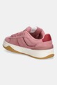 Obutev Superge iz semiša Tommy Jeans TJW SKATE SNEAKER EN0EN02808 roza