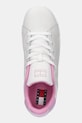Tommy Jeans sneakersy skórzane TJW FLATFORM PATENT SNEAKER biały EN0EN02864