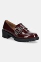Bianco mocasini BIAPEARL imitatie de piele lacuita burgundia 11251930