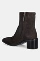 Обувь Замшевые ботинки Calvin Klein BLOCK HEEL ZIP BOOT SUE HW0HW02592 коричневый
