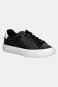 Calvin Klein sneakersy skórzane LACE-UP SNEAKER LTH CK pozostałe czarny HW0HW02673