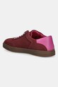 Obuwie Calvin Klein sneakersy skórzane LOW PRO CUPS LACE UP HW0HW02683 bordowy