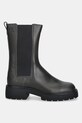 Δερμάτινες μπότες τσέλσι Calvin Klein CHUNKY HIGH CHELSEA YW0YW01909 πράσινο AW25
