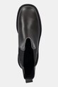 Δερμάτινες μπότες τσέλσι Calvin Klein CHUNKY HIGH CHELSEA πράσινο YW0YW01909