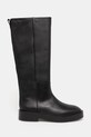 Calvin Klein kozaki skórzane CONCAVE WELT UKT BOOT LTH YW0YW01910 czarny NC25