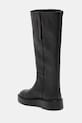 Obuwie Calvin Klein kozaki skórzane CONCAVE WELT UKT BOOT LTH YW0YW01910 czarny